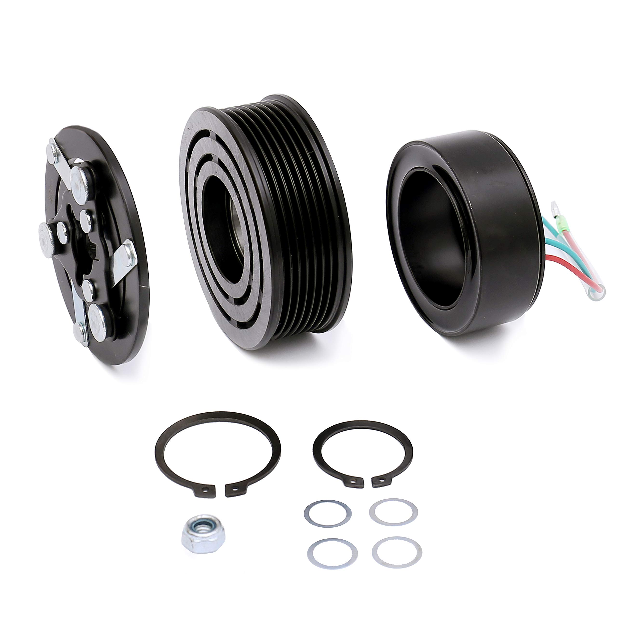 AC Compressor Clutch Assembly Kit 38810PNB006 fit for 2002-2006 Honda CR-V 2.4L - Image 3