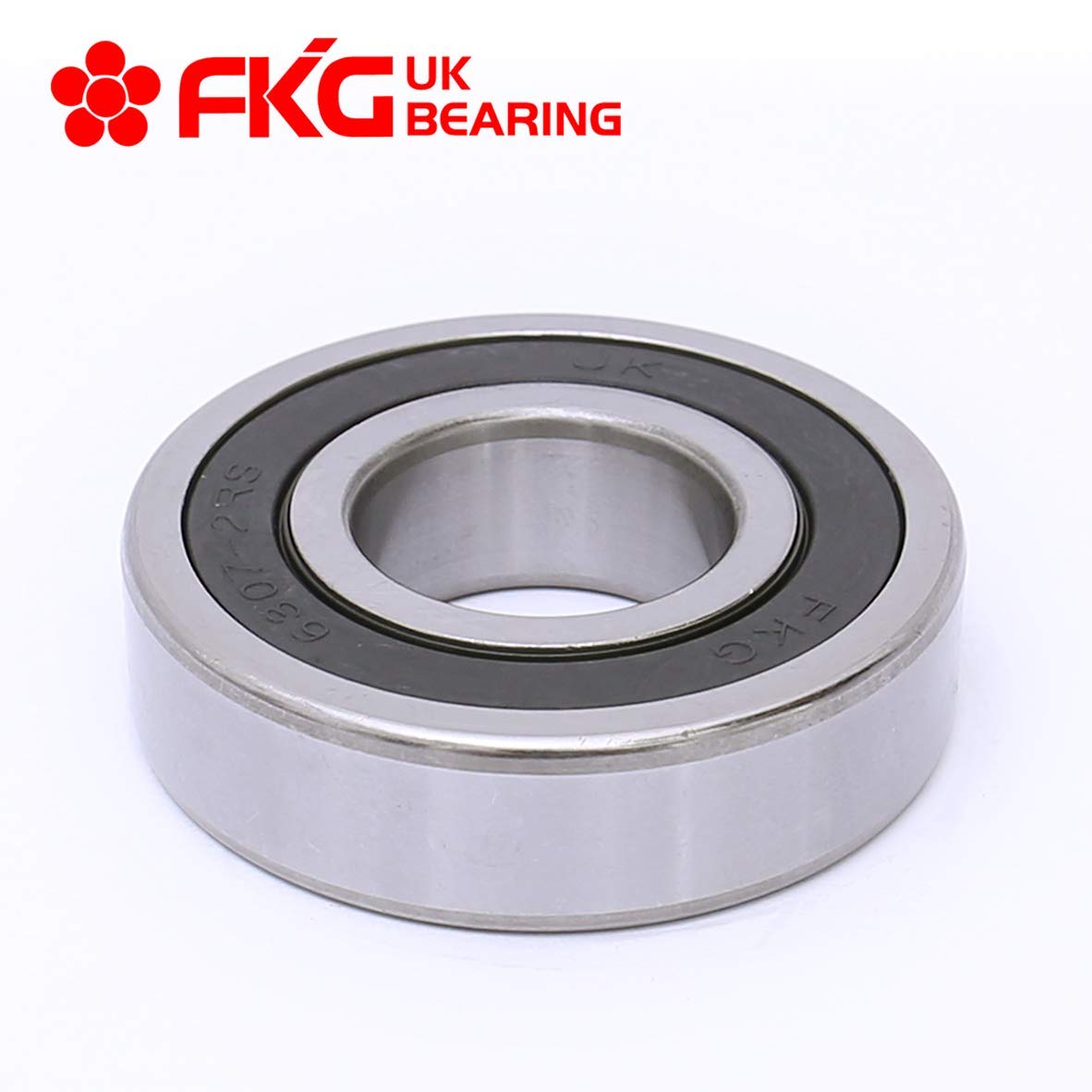 FKG 6307-2RS 35x80x21mm Deep Groove Ball Bearing Double Rubber Seal Bearings Pre-Lubricated 2 Pcs - Image 3
