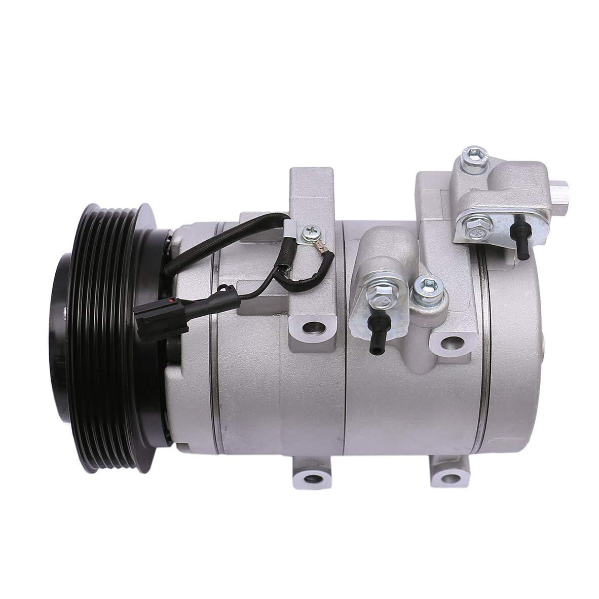 FKG AC Compressor and A/C Clutch 9770126300 Fit for 2001-2006 Hyundai Santa Fe 2.7L - Image 4